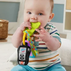 Juguetes para Bebés Fisher-Price Llaves con Control Remoto de Carro, Juega y Aprende<Mattel New