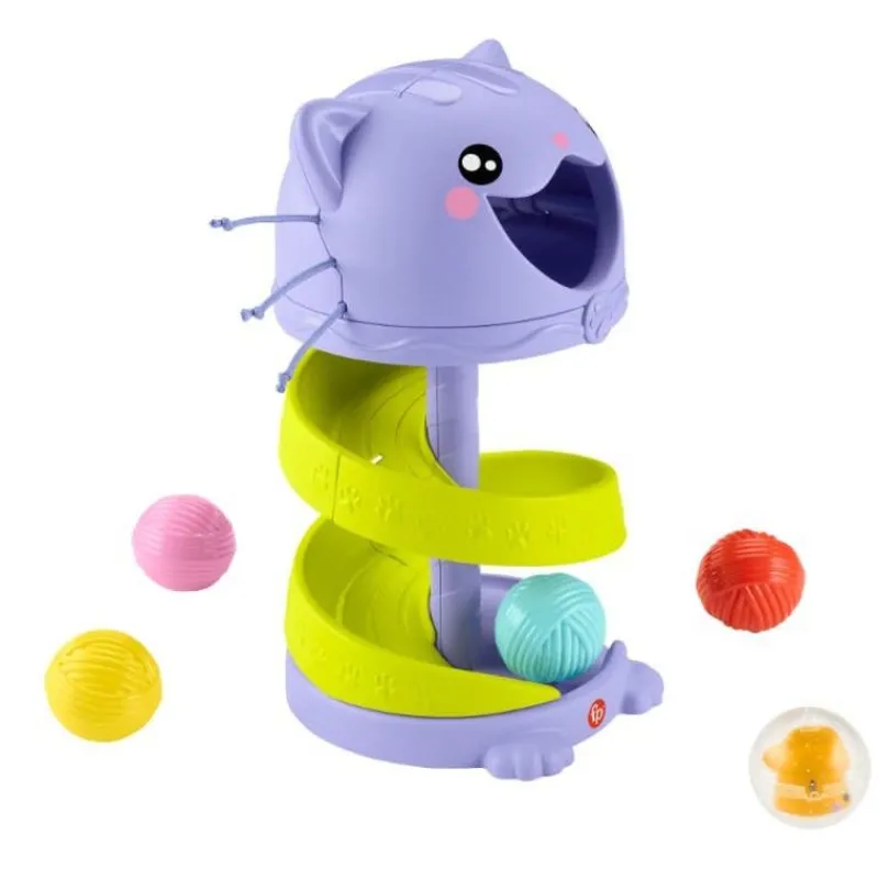 Juguetes para Bebés Fisher-Price Gatito Pelotitas Rodantes<Mattel Best