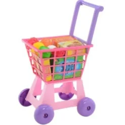 Juguetes Pre Escolar Carrito de Súper Mercado Rosa y Lila<Prinsel Sale