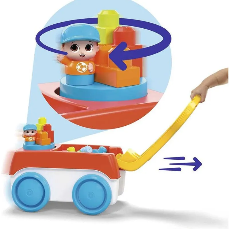 Juguetes Pre Escolar de Mega Bloks Vagon Giratorio<Mattel New