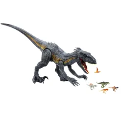 Jurassic World Dinosaurio Indo Raptor Súper Colosal Se puede Tragar hasta 20 Minifiguras *No Incluidas<Mattel Best