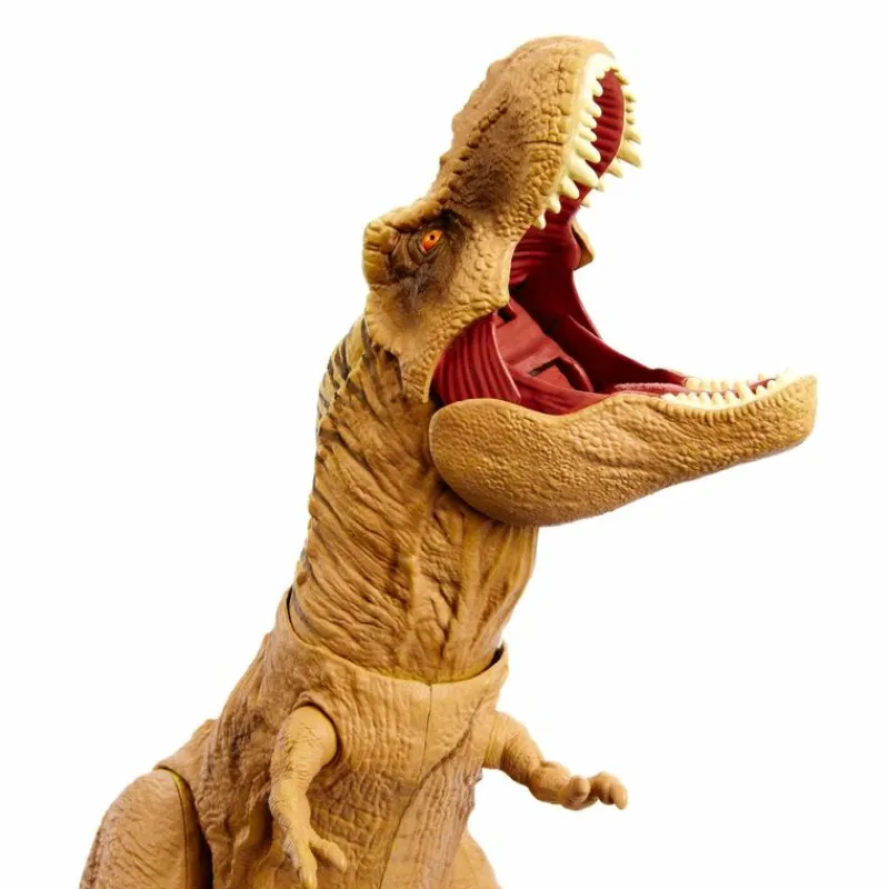 Jurassic World Dinosaurio de Colección T-Rex Mordida Mortal Con Código de Realidad Aumentada HTN62<Mattel Fashion