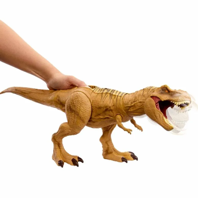 Jurassic World Dinosaurio de Colección T-Rex Mordida Mortal Con Código de Realidad Aumentada HTN62<Mattel Fashion
