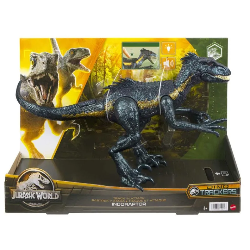 Jurassic World Dinosaurio de Colección Indo Raptor con 3 Modalidades de Ataque<Mattel Outlet
