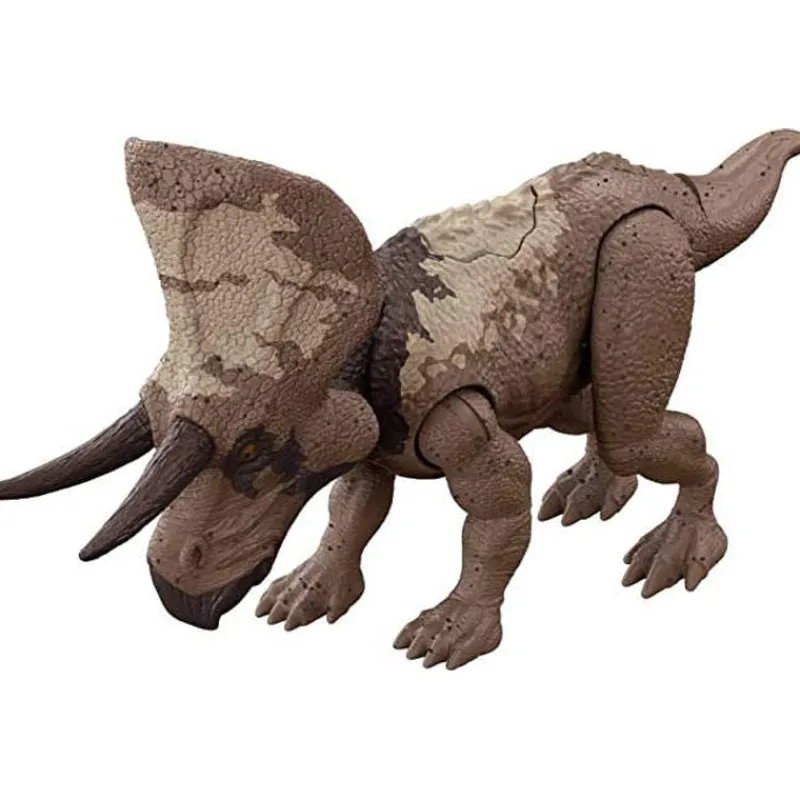 Jurassic World Dinosaurio de Colección Zuniceratops Mordida Mortal Con Código de Realidad Aumentada<Mattel Outlet