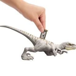 Jurassic World Animado Set de Juegos Incluye Dinosauiro, Personaje Humano y Realidad Aumentada<Mattel Sale