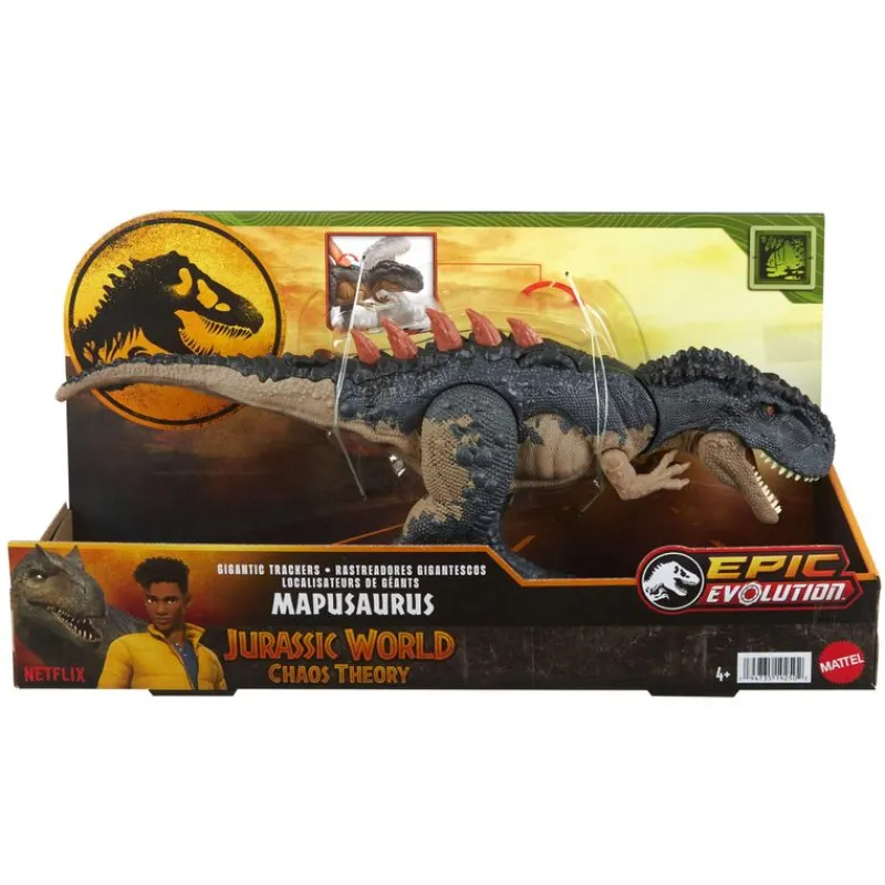 Jurassic World Dinosaurio Rastreadores Mapusaurus Epic Evolution HTK81<Mattel Discount
