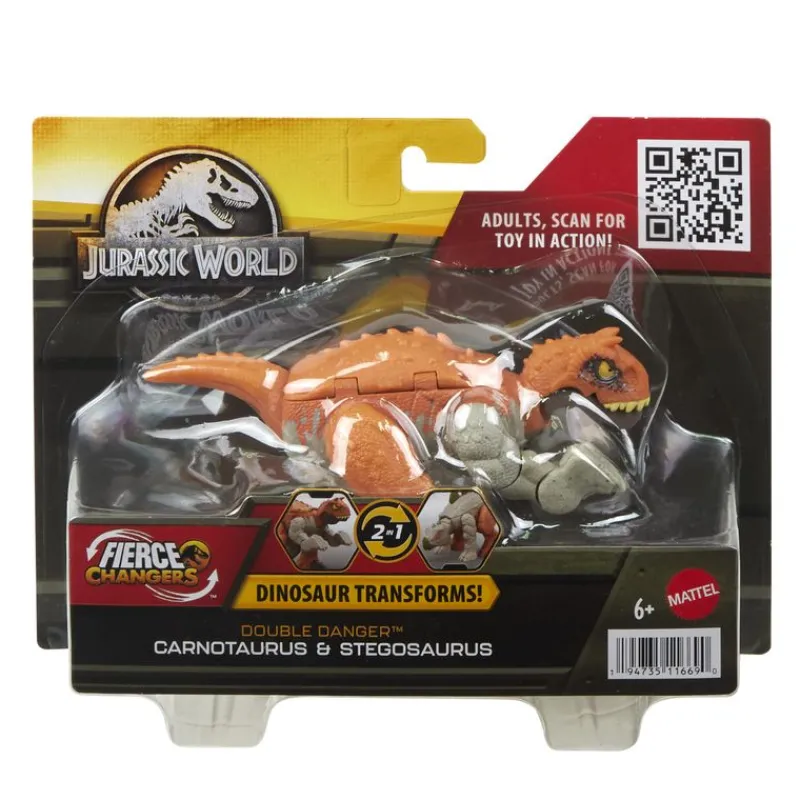 Dinosaurio Transformer Carnotaurus A Stegosaurus<Jurassic World New