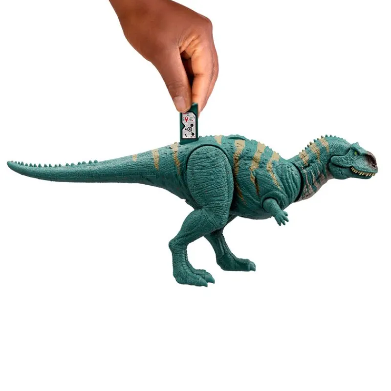 Jurassic World Dinosaurio Colección Majungasaurus Rugido Feroz HTK76<Mattel Hot