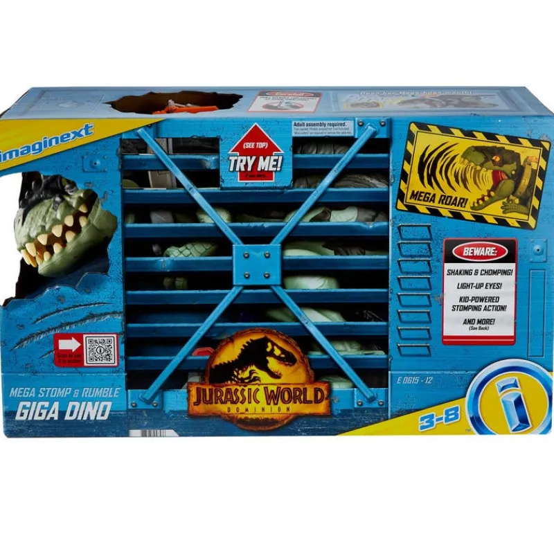 Jurassic World Dinosaurio Tyrannosaurus Rex Mega Rugido<Mattel Sale