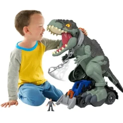 Jurassic World Dinosaurio Tyrannosaurus Rex Mega Rugido<Mattel Sale