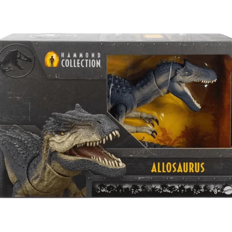 Jurassic World Dinosaurio Hammond Collection Allosaurus JCG13<Mattel Clearance