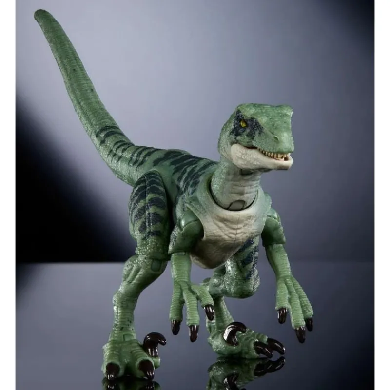 Jurassic World Hammond Collection Dinosaurio Velociraptor Delta HTV63<Mattel New