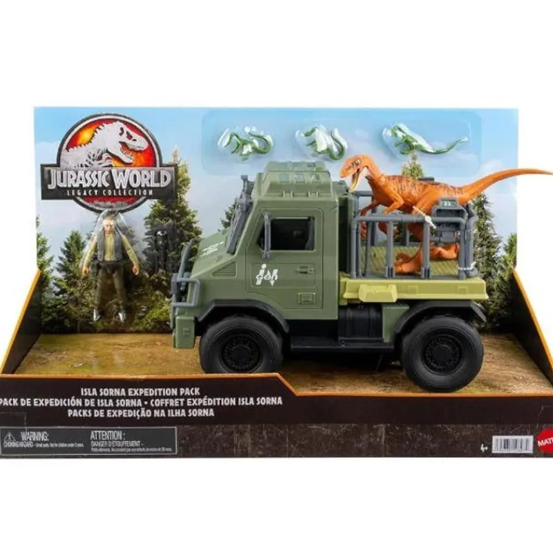Jurassic World Legacy Pack Expedición HTP63<Mattel Best