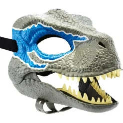 Jurassic World Máscara Electrónica de Dinosaurio Gris<Mattel Fashion