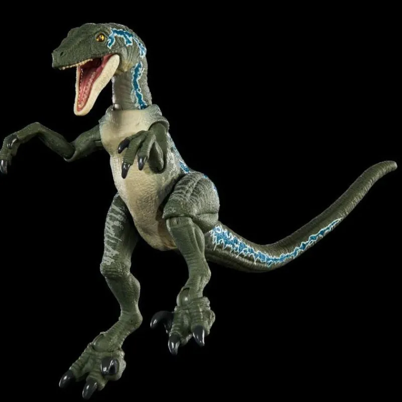 Jurassic World Set de Juegos Collection Velociraptor Blue HTV62<Mattel Hot