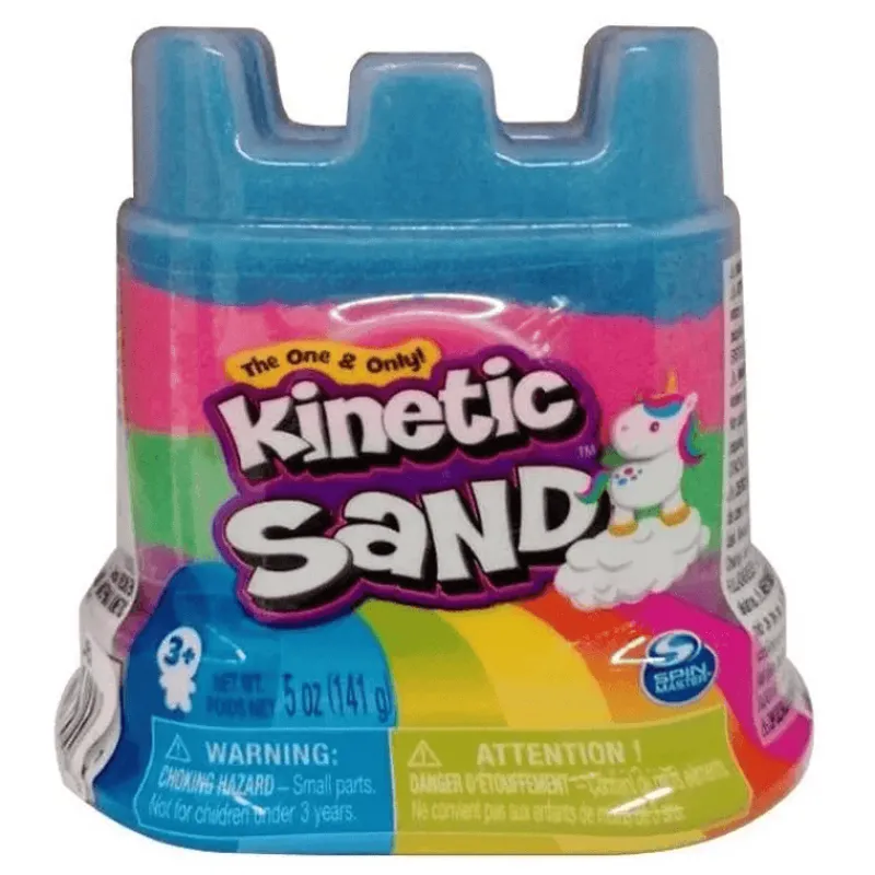 Kinetic Sand Contenedor Basico De Arena Color Unicornio Arcoíris<Spin Master Clearance