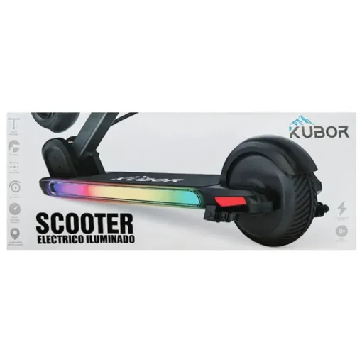 Scooter Electrico Infantil IFS15BLK Freno Palanca<Kubor Online