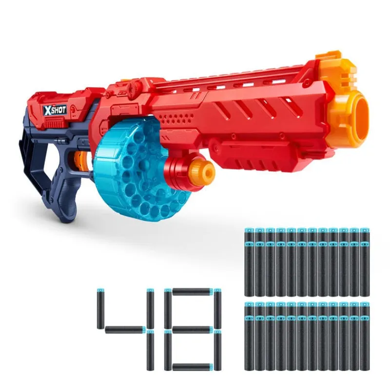 Lanzador de Dardos X-Shot Turbo Fire, con 48 Dardos<Importacion Juguetron Hot
