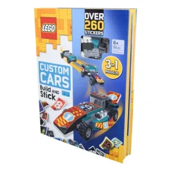 Lego Libro Construye Y Pega Superautos De Carrera<Novelty New