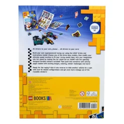 Lego Libro Construye Y Pega Superautos De Carrera<Novelty New