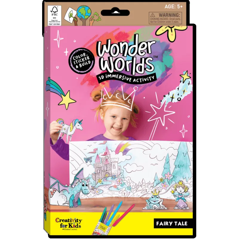 Libro para Colorear Mundo Maravillos Cuento de Hadas<Timeout Hot