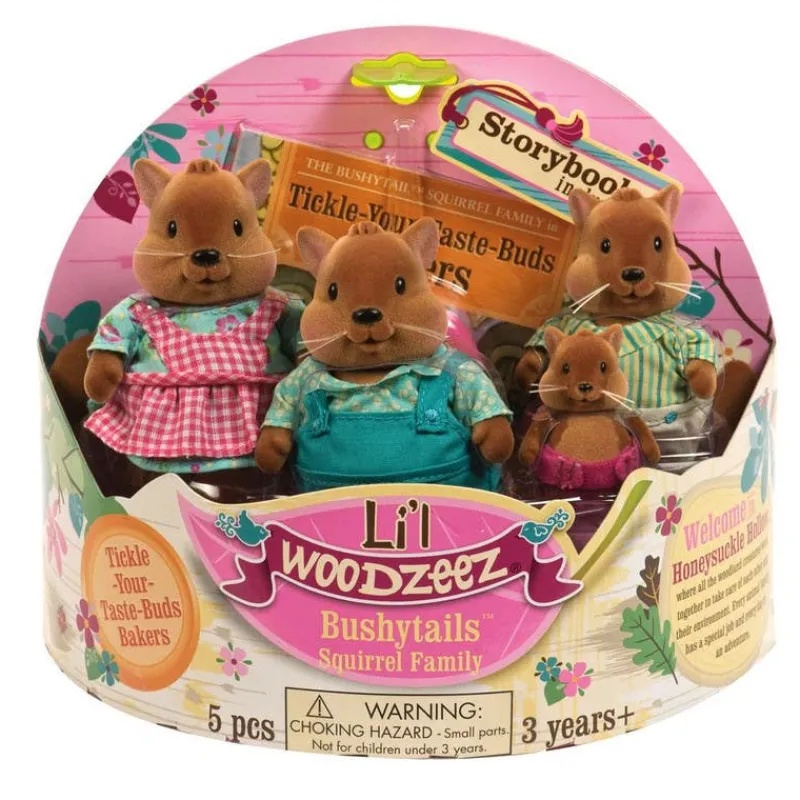 Lil Woodzeez Familia Ardillas<Importacion Juguetron Best