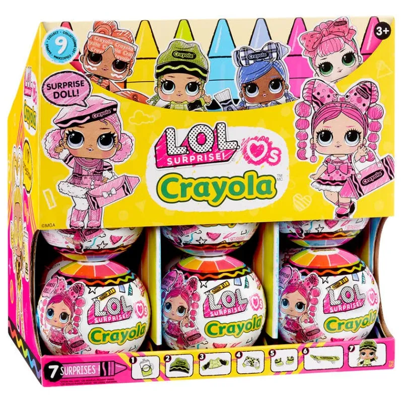 LOL Bola Sorpresa Crayola<MGA Discount