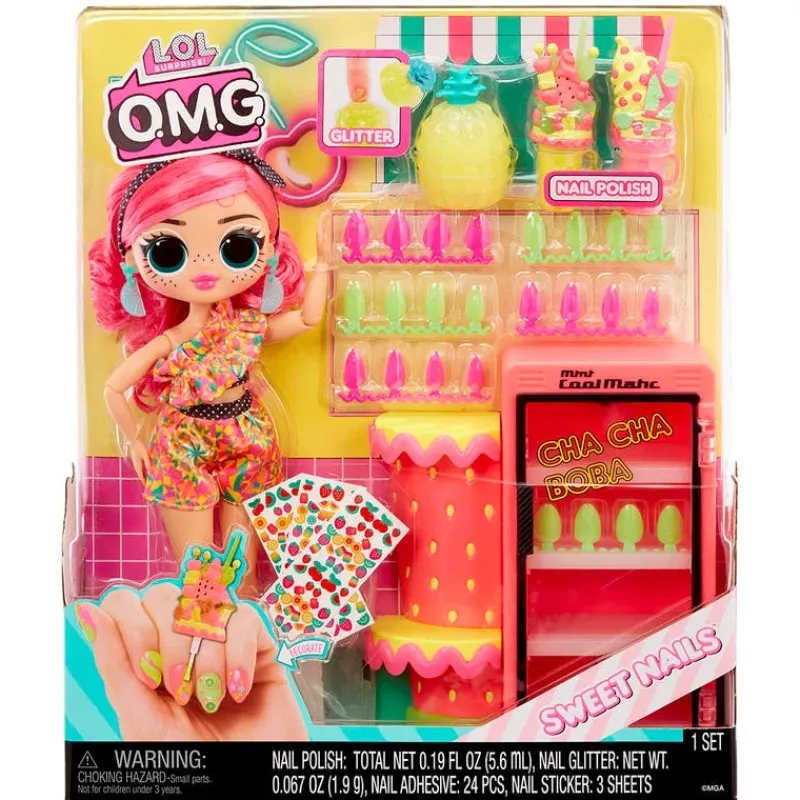 LOL Surprise OMG Sweet Nails Pinky Pops Fruit Shop<MGA Clearance