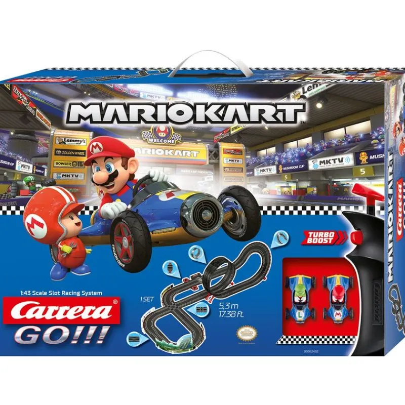Mario Kart Set de Pista de Carreras de Nintendo con 8 Coches Eléctricos<Importacion Juguetron New