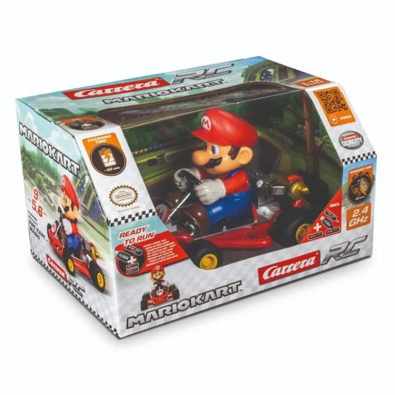 Mario Kart Vehículo Radio Control de Mario Go Kart<Importacion Juguetron Sale