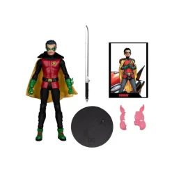 Mcfarlane Dc Direct Figure With Comic Robin Damian 6075231<Spin Master Outlet