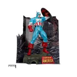 Mcfarlane Marvel Collection Captain America By Tod 6074993<Spin Master Hot
