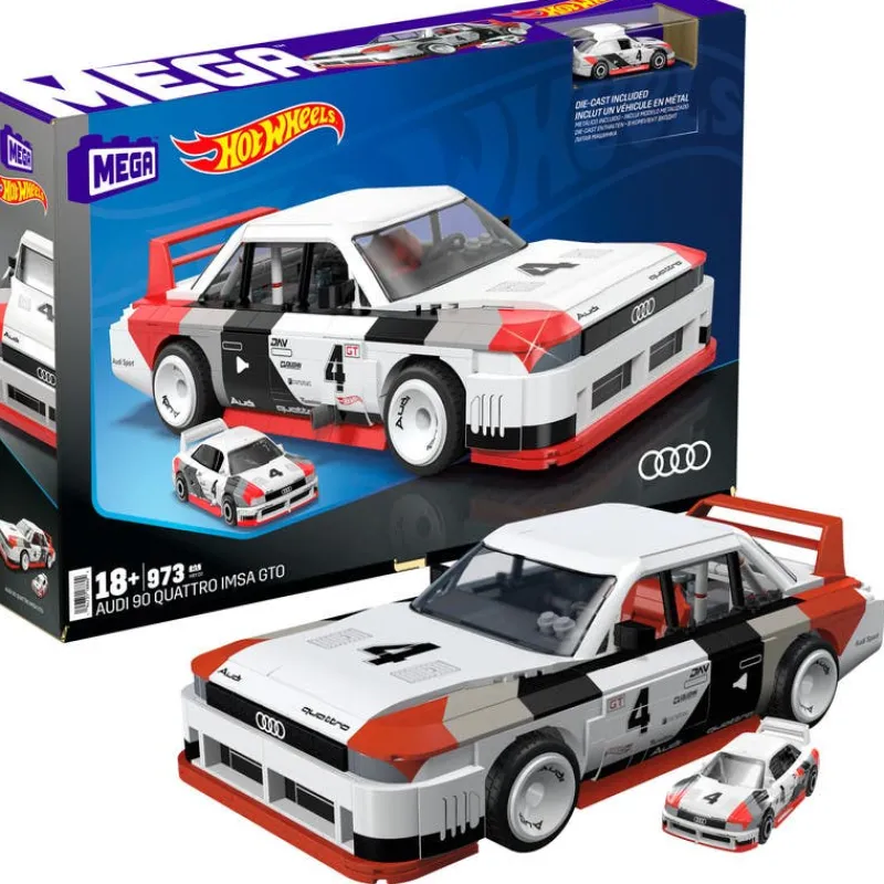 Mega Construx Audi 90 Quattro Imsa Gto HRY20<Mattel Fashion