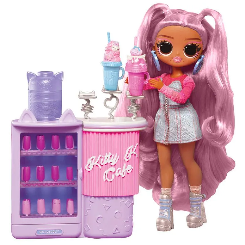 LOL Surprise OMG Sweet Nails Kitty K Café<MGA Online