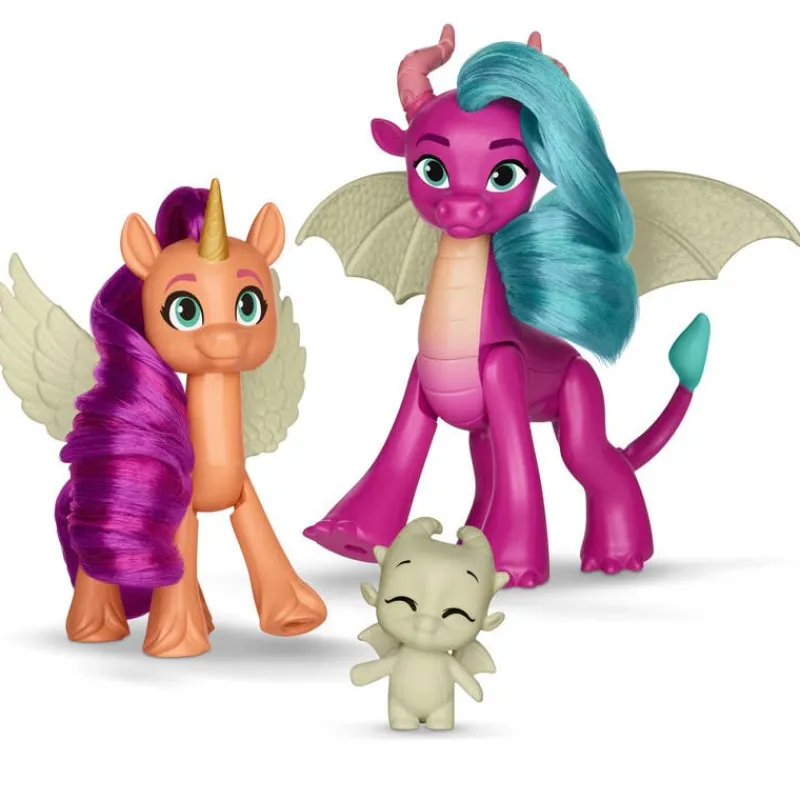 Mi Pequeño Pony Set de 3 Figuras de Dragon Light Reveal<Hasbro Clearance