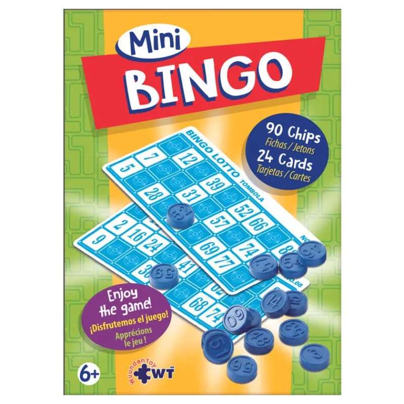 Mini Bingo Juegos de Mesa de Viaje<Wuundentoy Sale