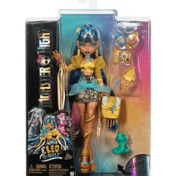 Monster High Muñeca Cleo Nuevo Look para niñas HPD53<Mattel Best