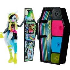 Monster High Secret Sustos Neon Fashion Doll Frankie<Mattel Discount