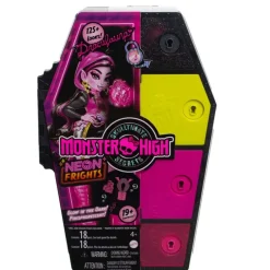 Monster High Secret Sustos Neon Fashion Doll Draculaura<Mattel Clearance
