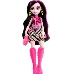 Monster High Secret Sustos Neon Fashion Doll Draculaura<Mattel Clearance