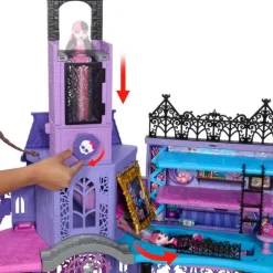 Monster High Set Casa de Muñecas Escuela Del Terror<Mattel Hot