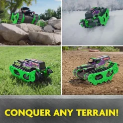 Monster Jam Grave Digger Trax<Spin Master Clearance