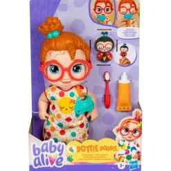 Muñeca Baby Alive Peliroja Felices Sueños con Dientes Limpios<Hasbro Clearance