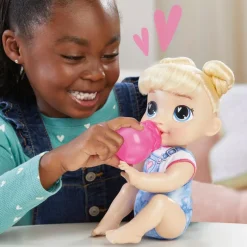 Muñeca Baby Alive Rubia que Gatea, con Sonidos y una Melodía para dormir<Hasbro New