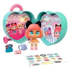 Muñeca Mini Trotties Ojos Emoji Maleta de Viaje Sophie<Famosa Fashion