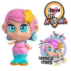 Muñeca Mini Trotties Ojos Emoji Aqua<Famosa Best