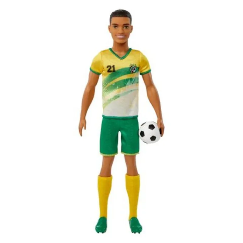 Muñeco Ken Futbolista Profesional HCN16<Mattel New