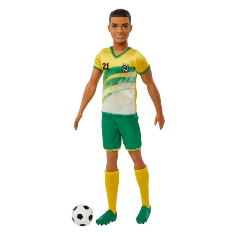 Muñeco Ken Futbolista Profesional HCN16<Mattel New