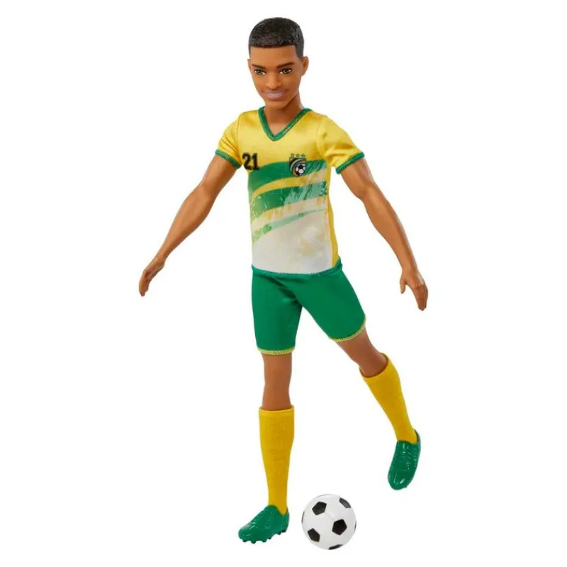 Muñeco Ken Futbolista Profesional HCN16<Mattel New